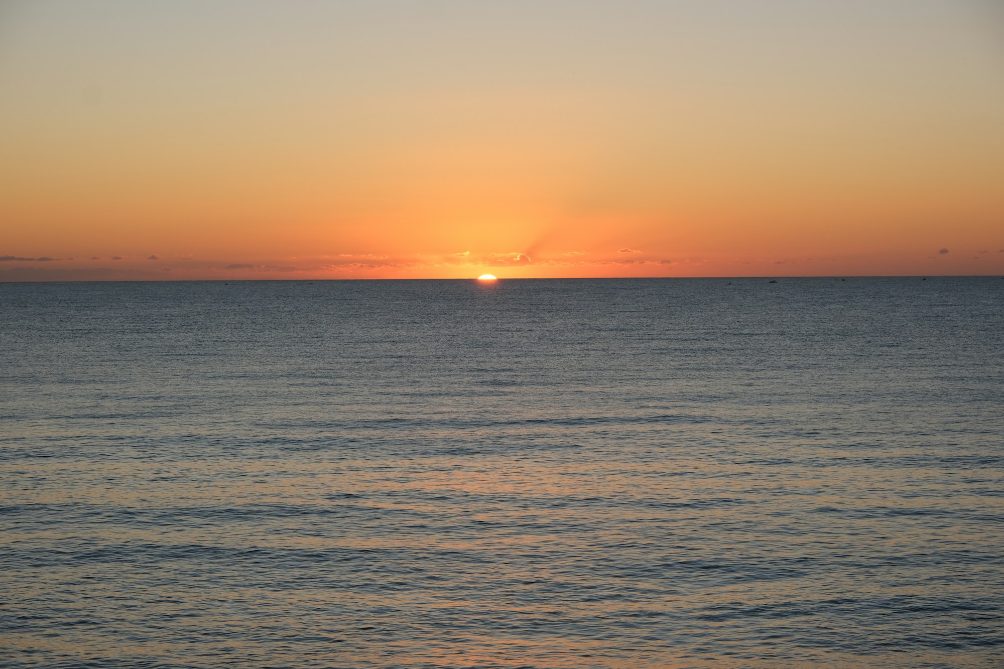 Coucher de soleil depuis les remparts d'Alghero en Sardaigne