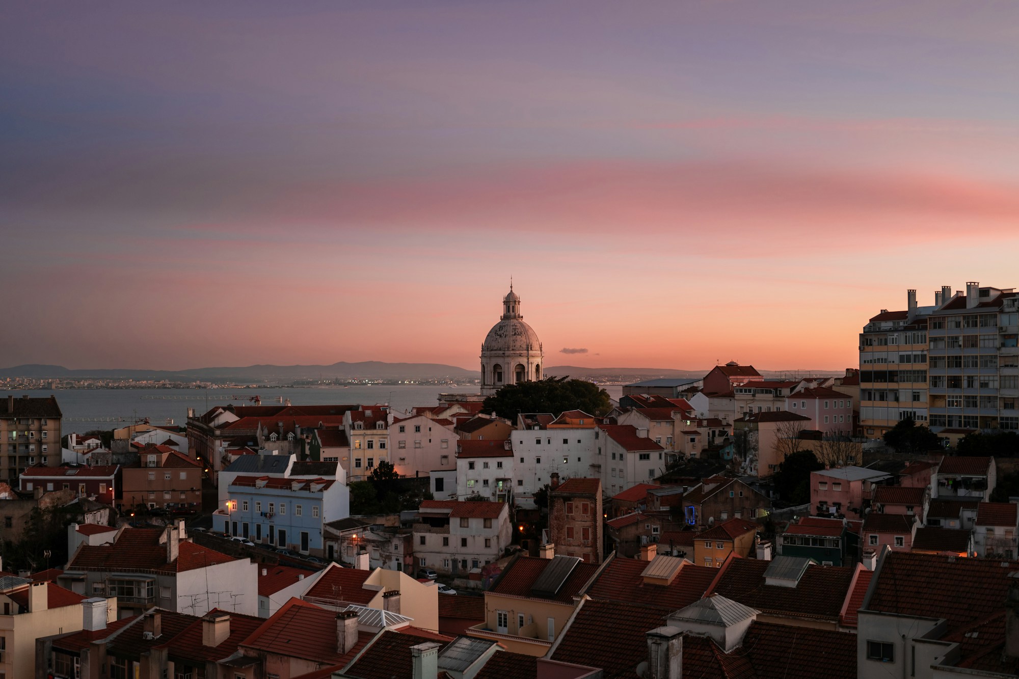 Lisboa al atardecer