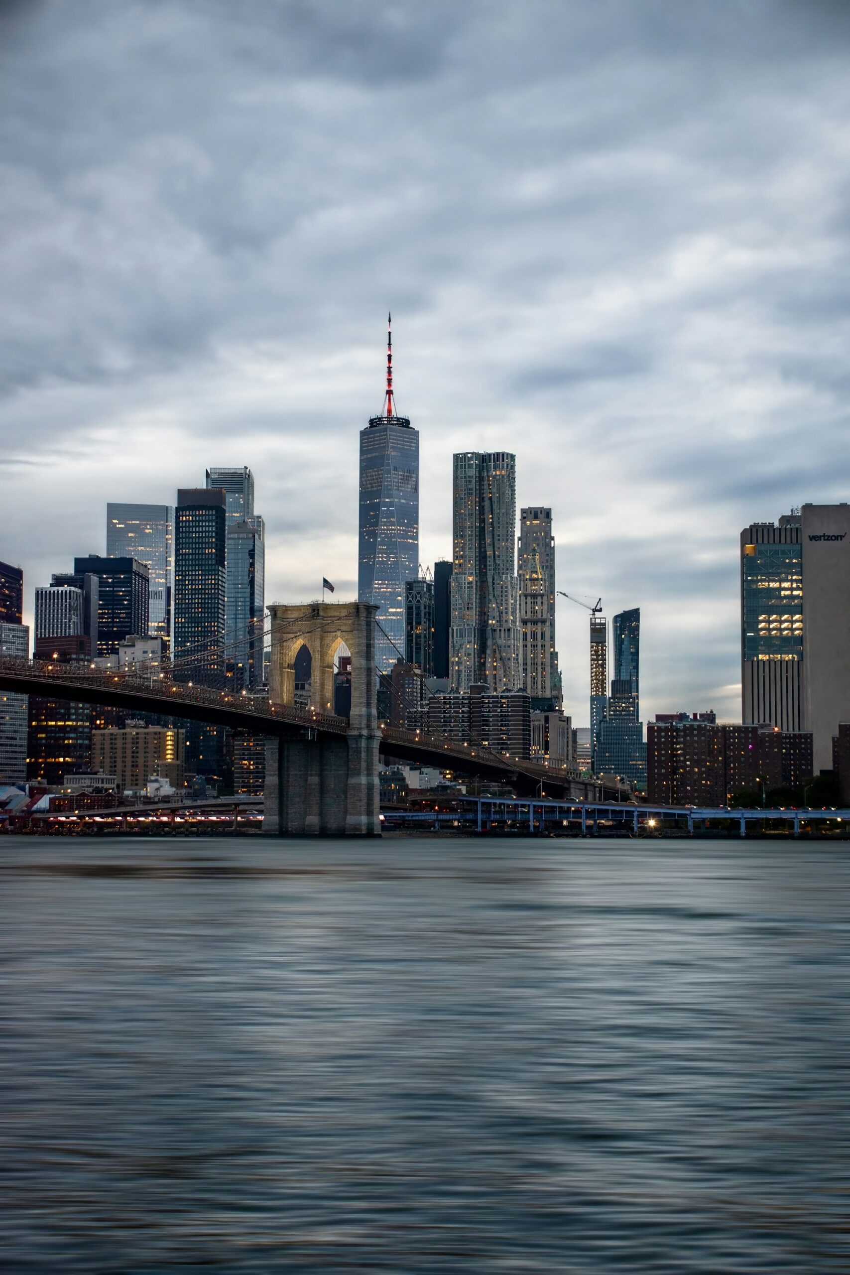 Skyline de New York avec Manhattan