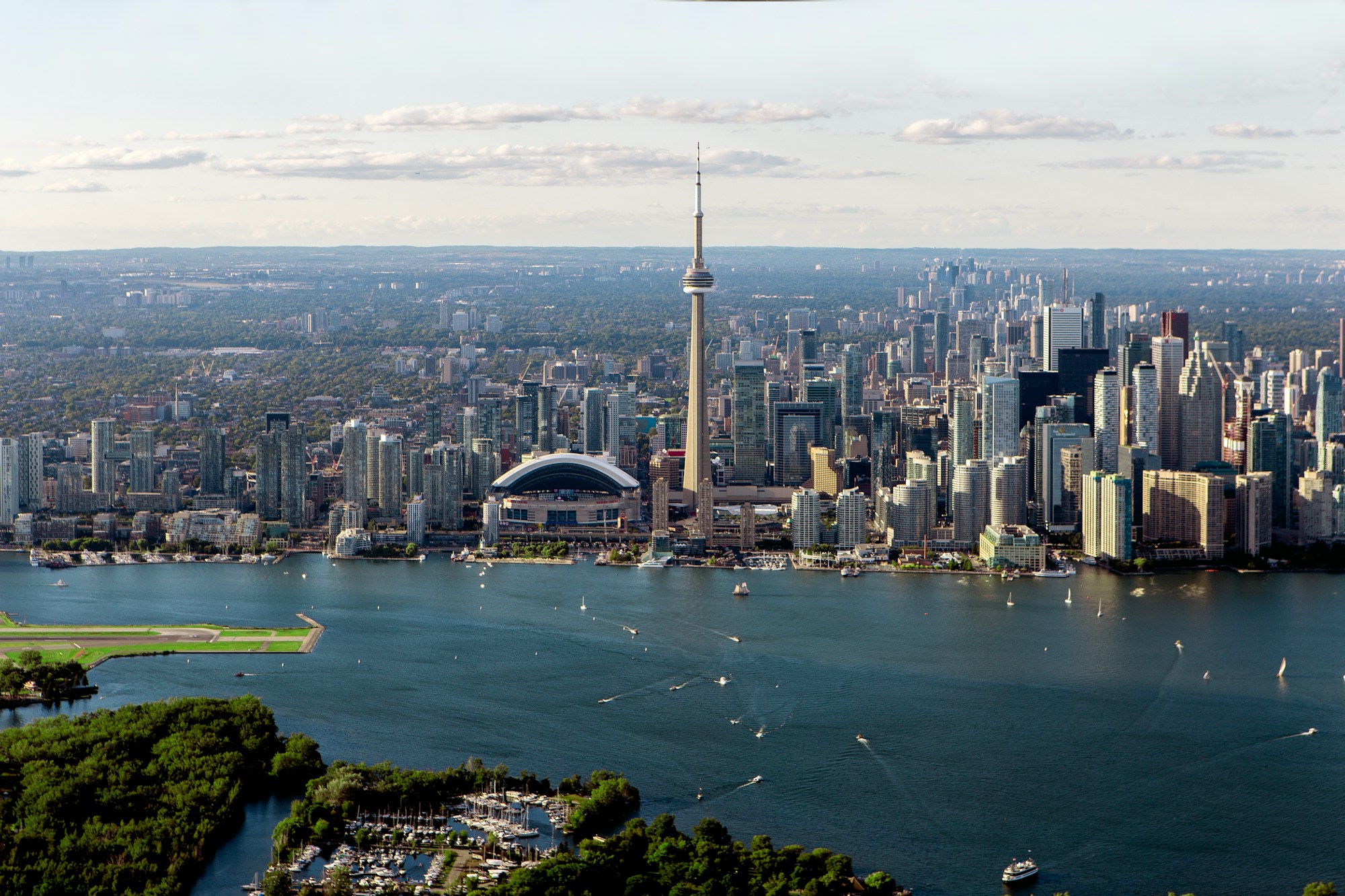 Skyline de Toronto avec la Tour CN