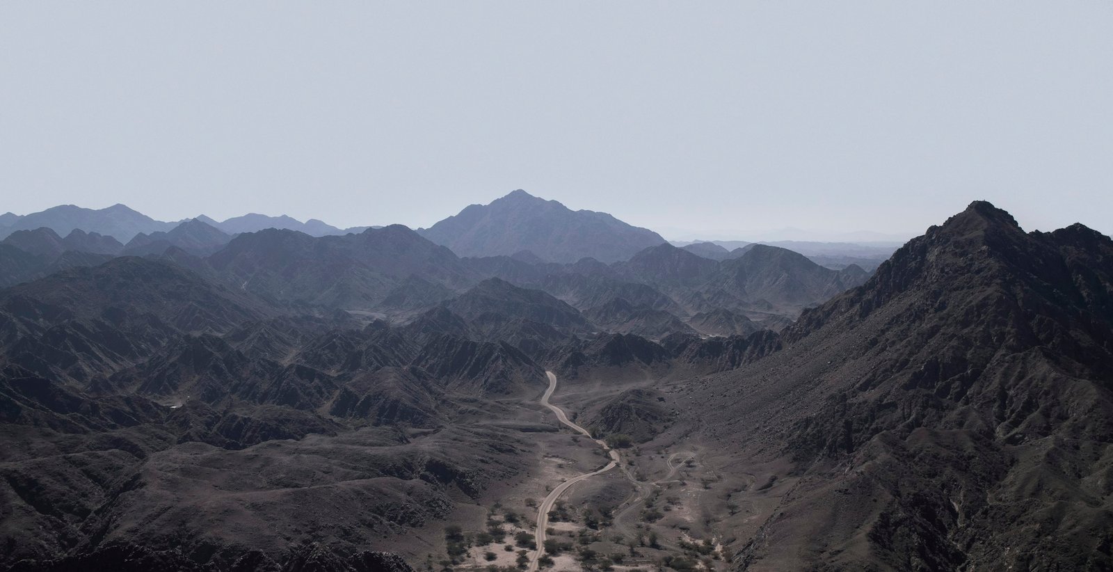 Wadi Shawkah in the Hajar Mountains, UAE — canyon and natural pools