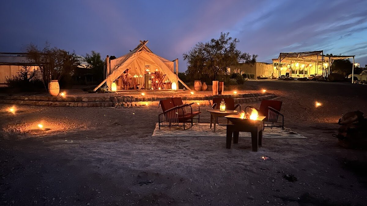 Inara Camp – Désert d'Agafay, Route de l'Ourika, Marrakech, Maroc (photo 1)