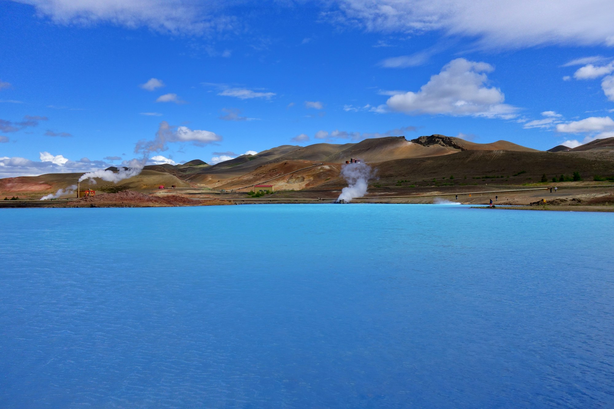 Blue Lagoon e acque geotermiche turchesi in Islanda