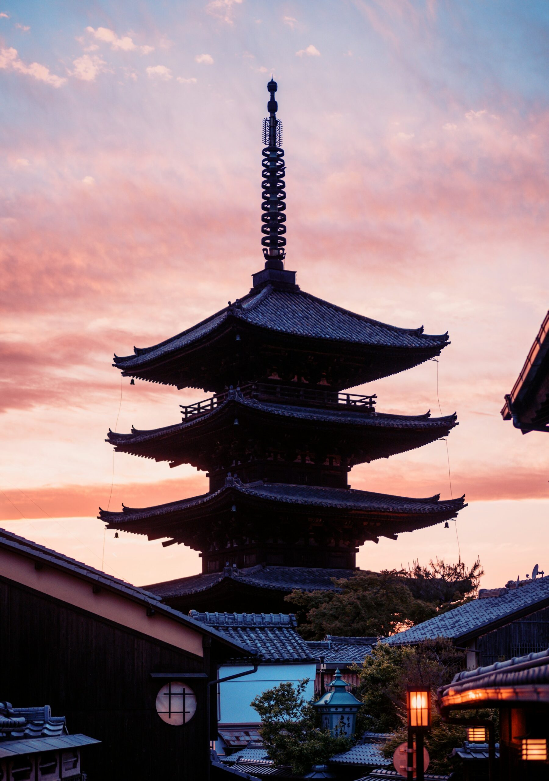 Traditional pagoda in Kyoto, Japan