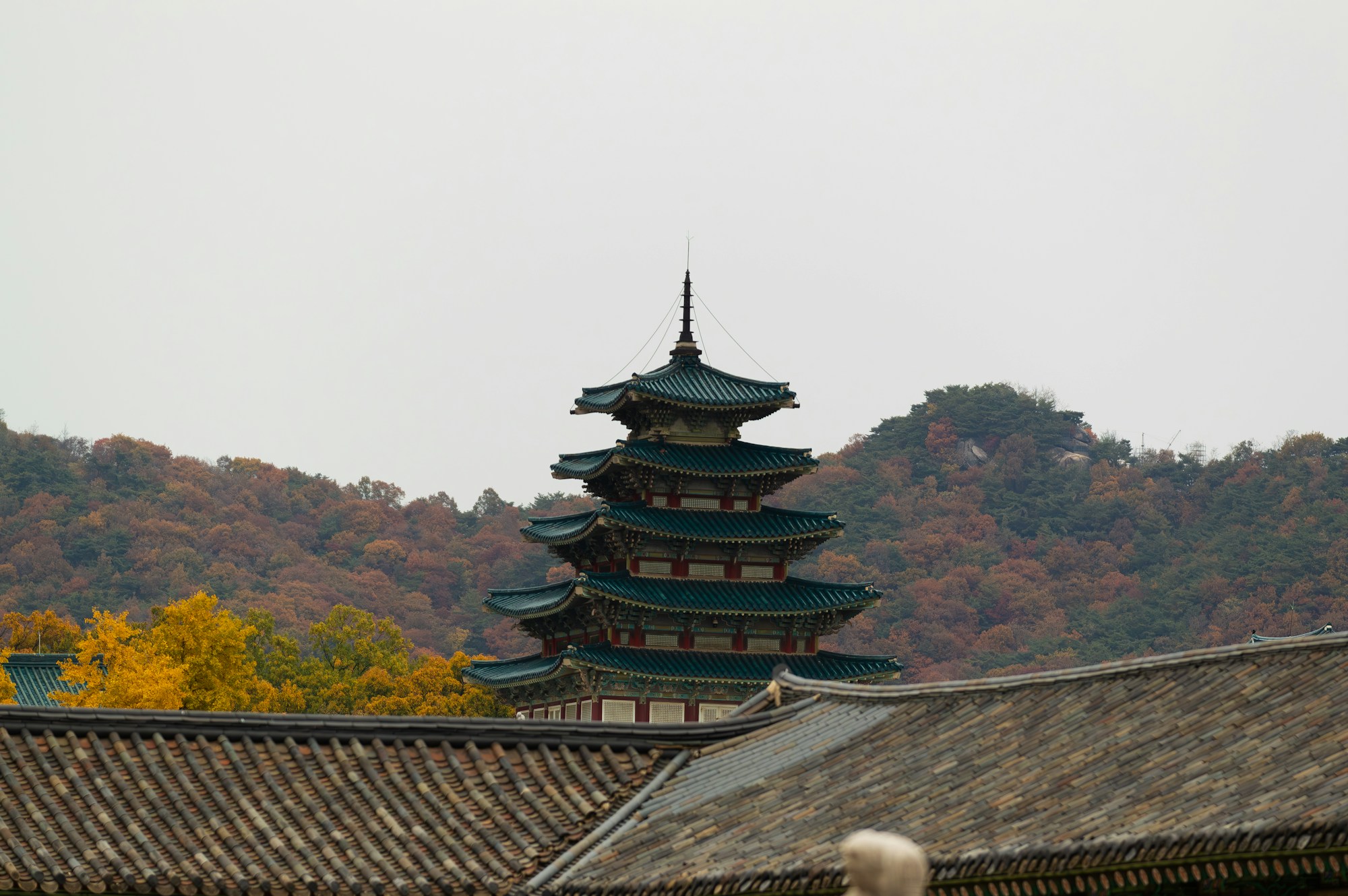 Historical filming set at Mungyeong Saejae in South Korea, set for Kingdom and Alchemy of Souls