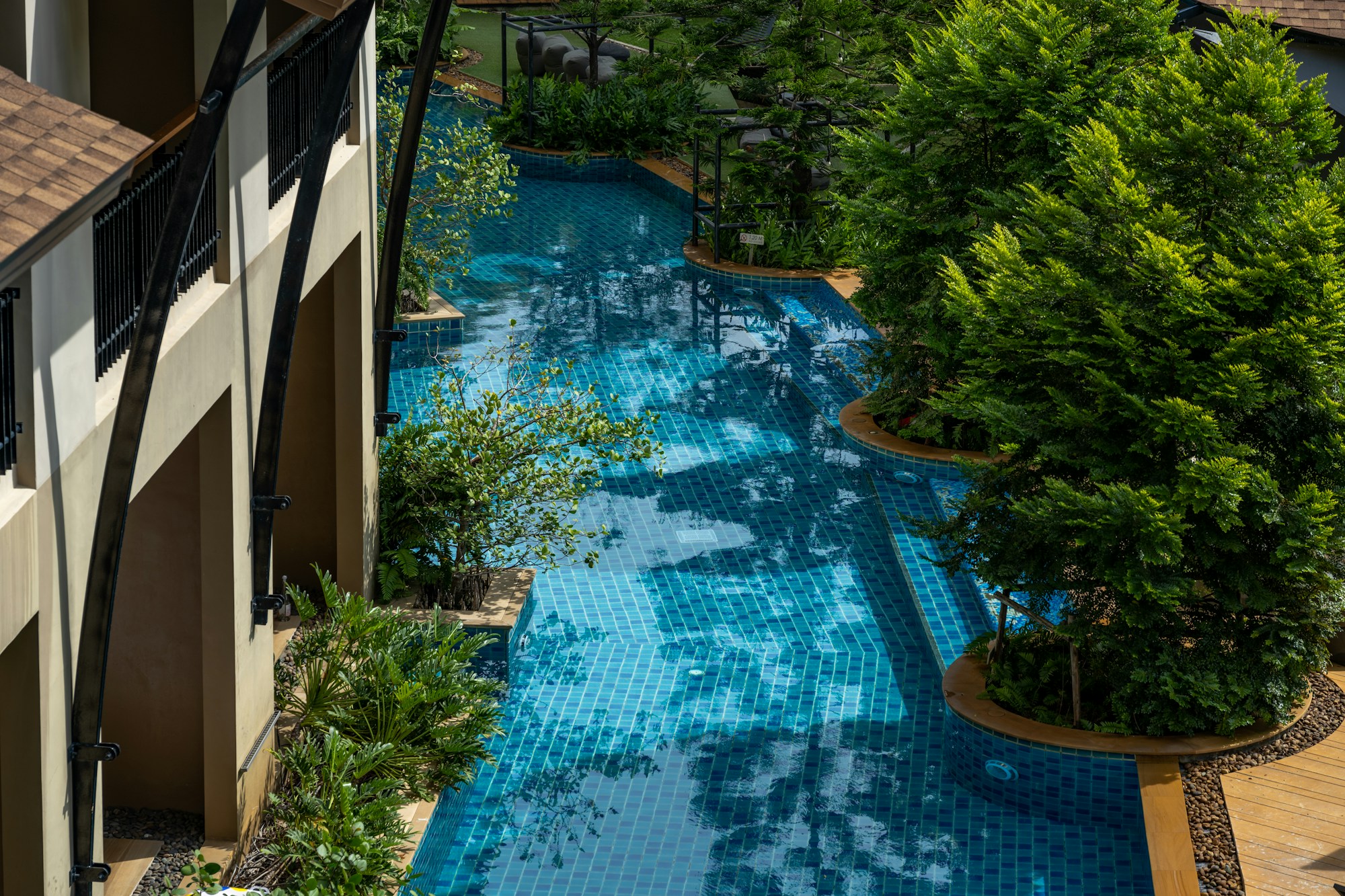 Luxurious interior of Paradise City Hotel in Incheon with contemporary artwork, filming location of Hotel del Luna