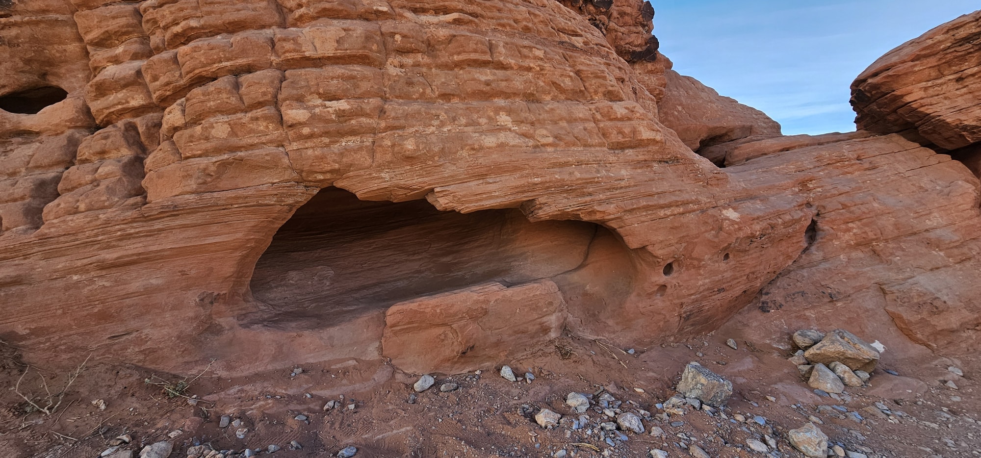 Valley of Fire, Nevada: red rock formations in the desert near Las Vegas, a spectacular natural park