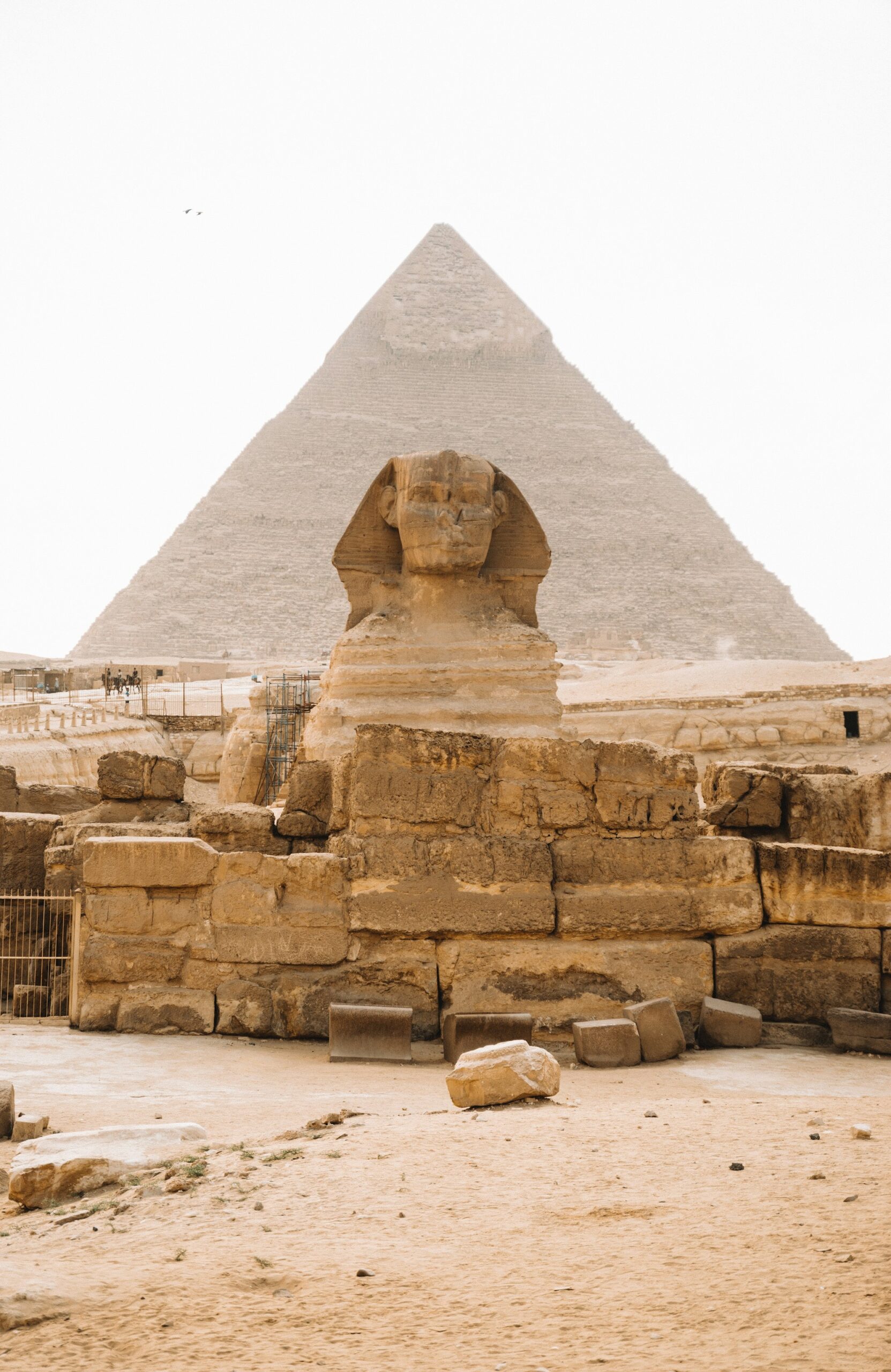 Sphinx and Pyramids of Giza - Egypt