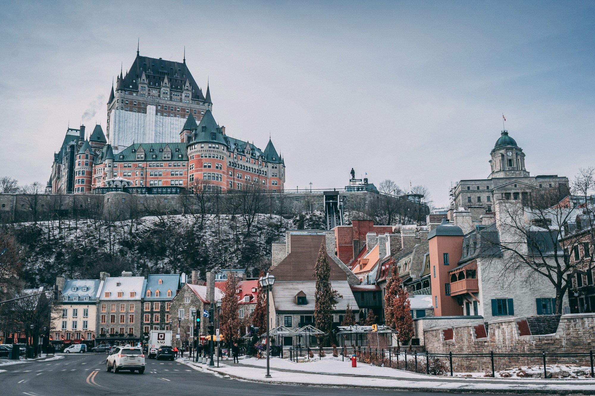 Old Quebec and Château Frontenac