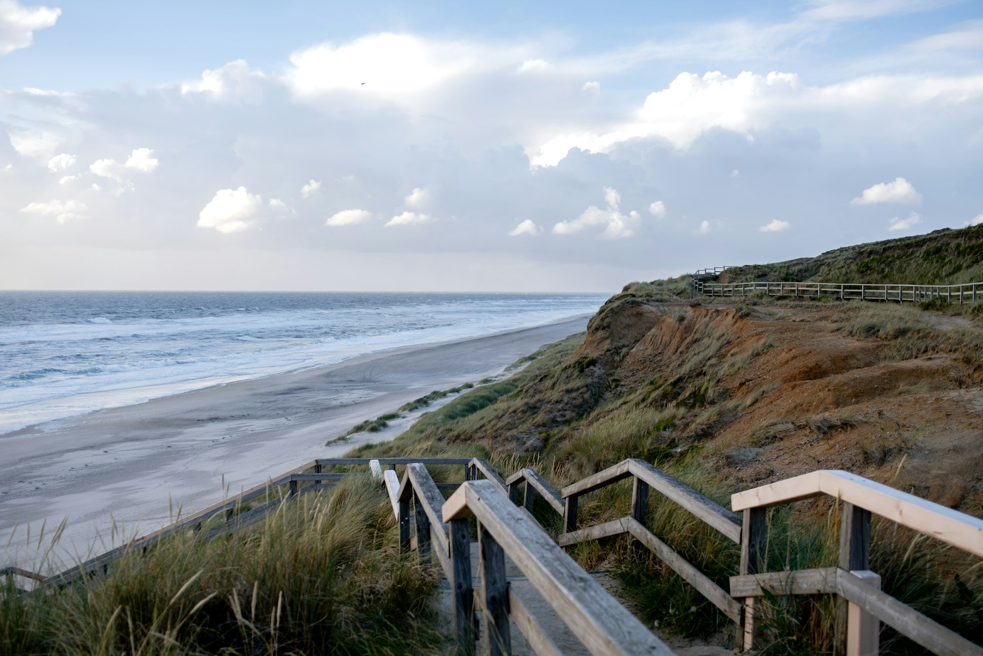 Plages et dunes de l'île de Sylt en mer du Nord, Allemagne