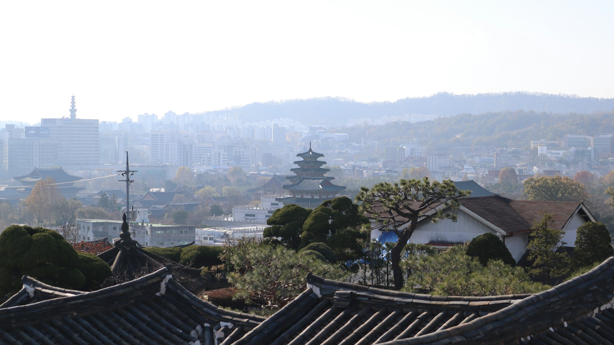 National Folk Museum of Korea in Seoul, traditional Korean architecture in the historic Jongno district