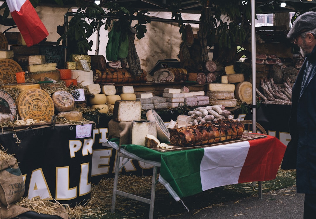Wheel of Parmigiano Reggiano in a traditional Emilia-Romagna cheese dairy in Italy