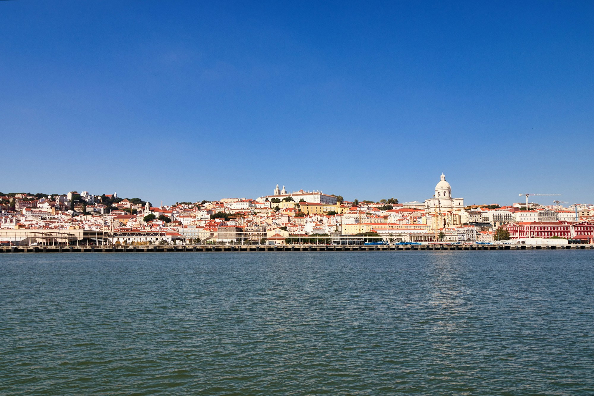 Panoramic view of Lisbon, Portugal, unmissable destination for digital nomads