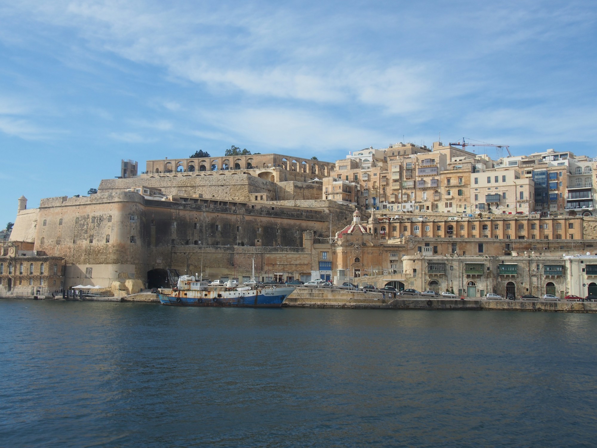 Le Grand Harbour de La Valette à Malte