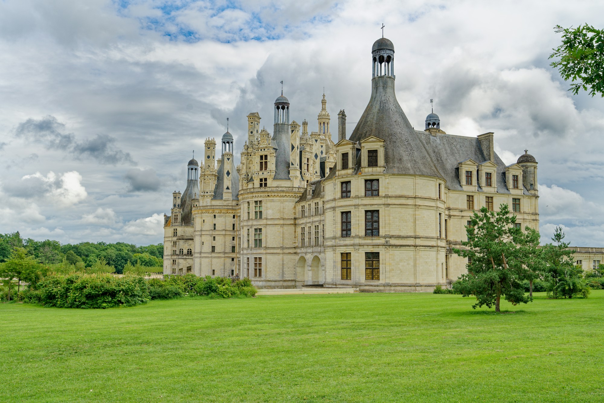 Château de Chambord dans la vallée de la Loire, joyau de la Renaissance française