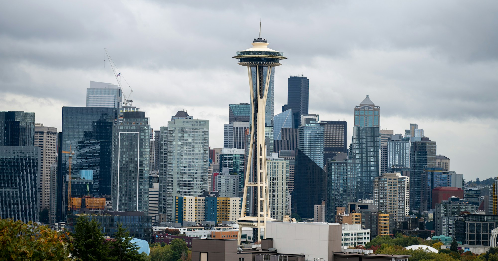 Seattle skyline with the Space Needle