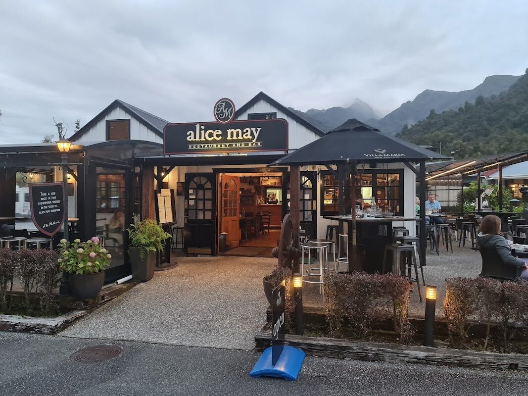 Alice May Restaurant – Cron Street, Franz Josef, Nouvelle-Zélande (photo 1)