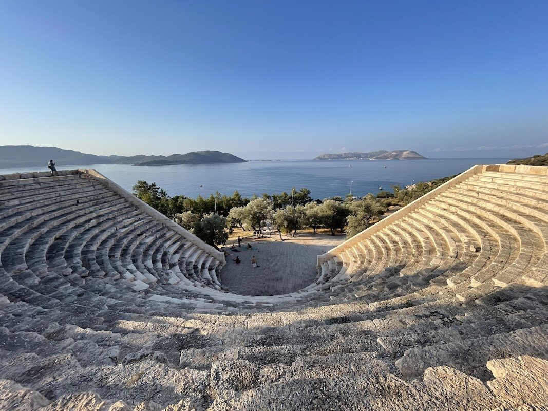 Antiphellos Antique Theater – Centre-ville de Kaş, Antalya, Turquie (photo 1)