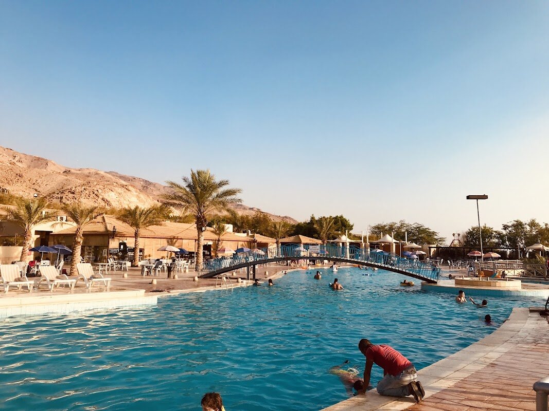 Baignade Mer Morte – Amman Beach, Mer Morte, Jordanie (photo 1)