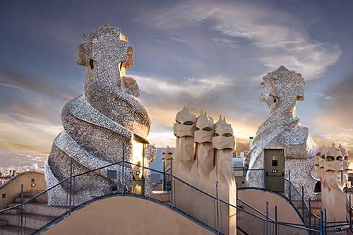 Casa Milà (La Pedrera) – Passeig de Gràcia, Barcelone (photo 3)