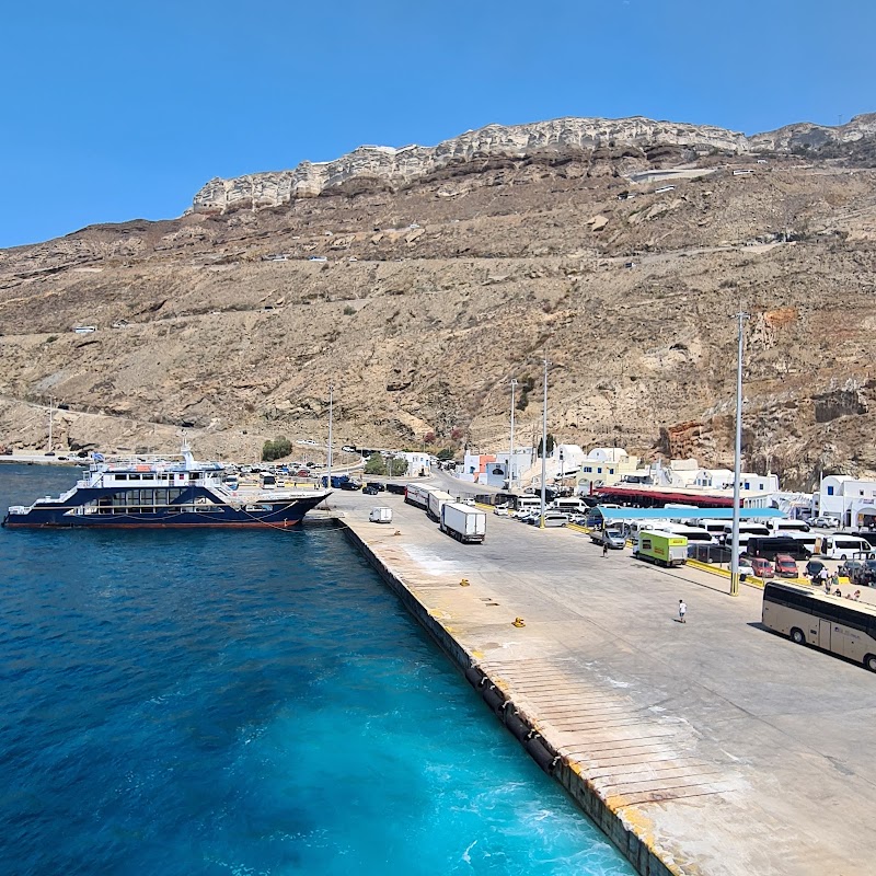 Excursion volcan et sources thermales – Vieux port de Fira, Santorin (photo 3)