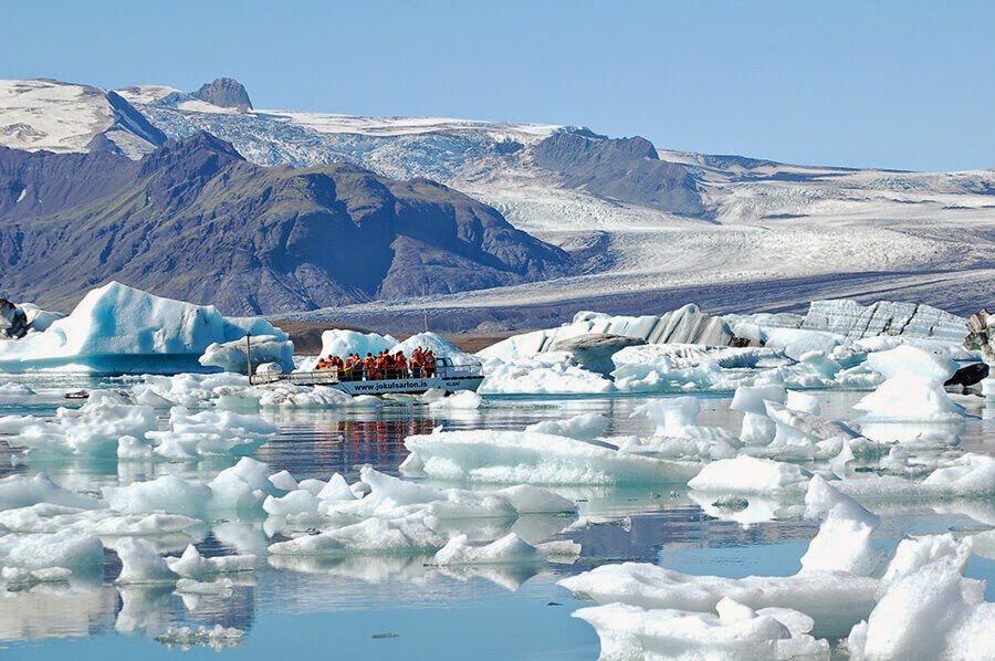 Jökulsárlón Glacier Lagoon & Crystal Ice Cave Tour – Jökulsárlón, Vatnajökull, Islande (photo 1)