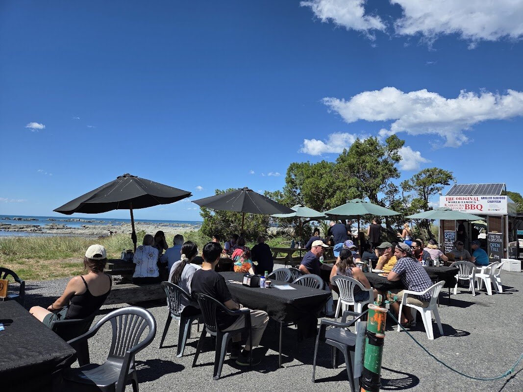 Kaikoura Seafood BBQ Kiosk – Fyffe Quay, Kaikoura, Nouvelle-Zélande (photo 1)