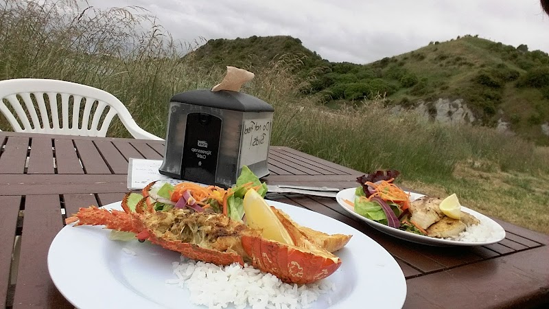 Kaikoura Seafood BBQ Kiosk – Fyffe Quay, Kaikoura, Nouvelle-Zélande (photo 2)