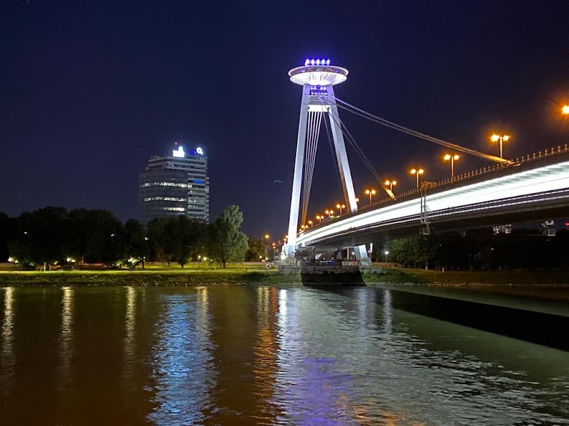 Montée à la Tour UFO du Pont SNP – Most SNP, 851 01 Bratislava, Slovaquie (photo 2)