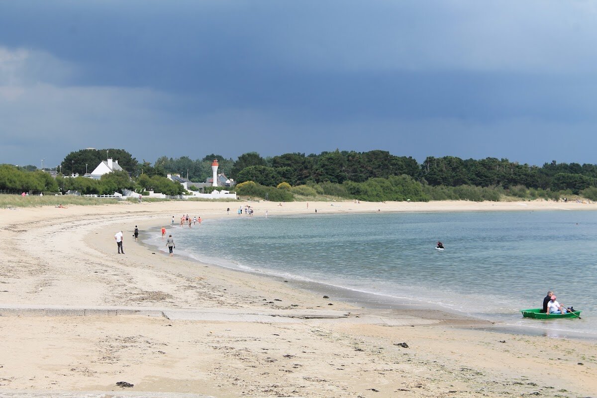 Pêche à pied à marée basse – Plage de l’Anse du Stole, Ploemeur (photo 1)