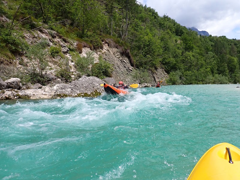 Rafting sur la rivière Soča - section Boka-Trnovo – Vallée de la Soča, Bovec, Slovénie (photo 2)