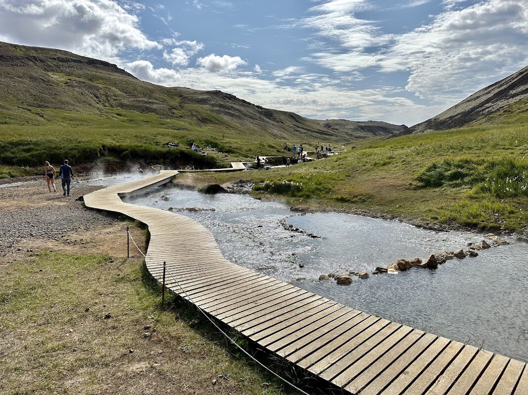 Randonnée Reykjadalur - Sources chaudes naturelles – Hveragerði, Sud de l'Islande (photo 1)