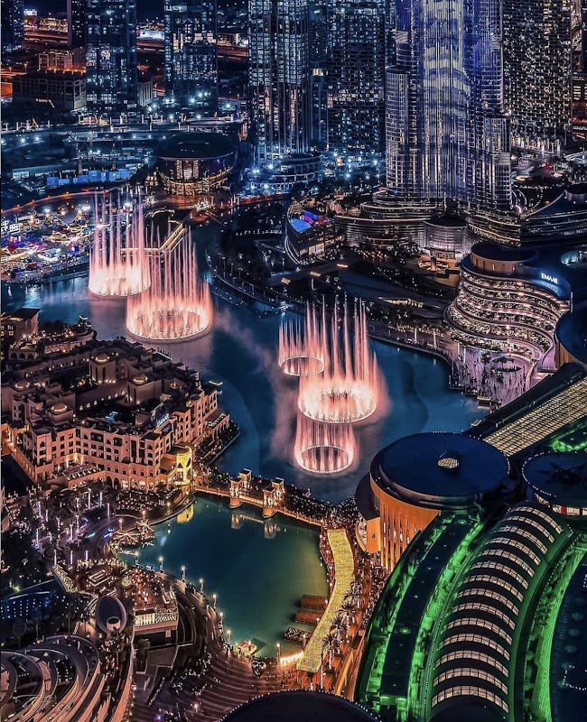 Spectacle des Fontaines de Dubaï – Dubai Mall, Downtown Dubai (photo 3)