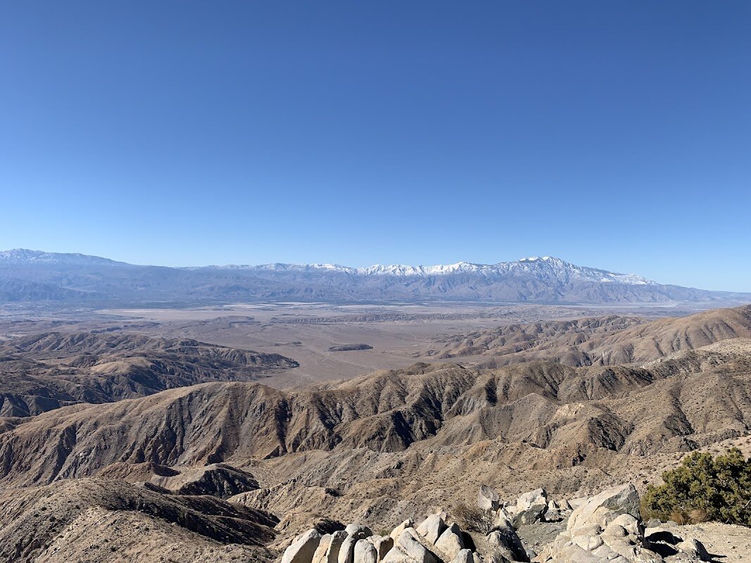 Sunset à Keys View – Joshua Tree NP, Californie (photo 1)
