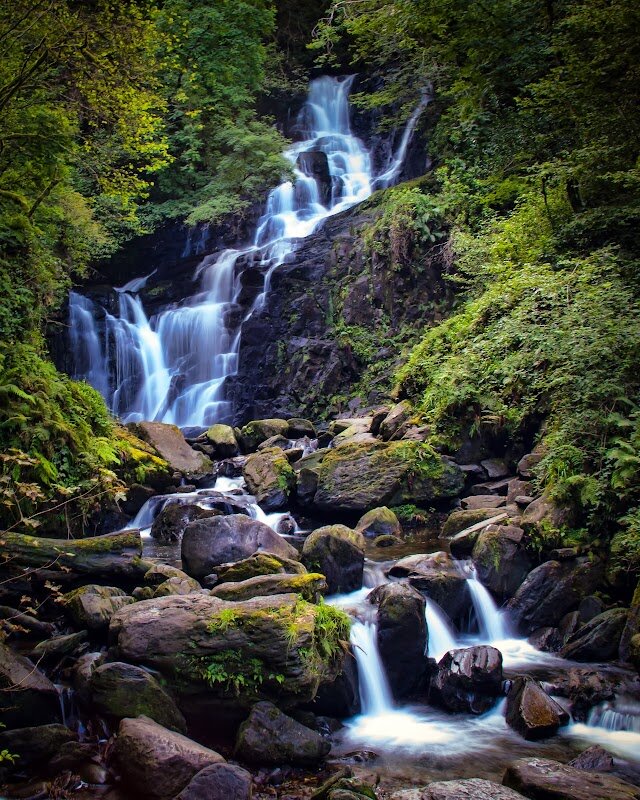Torc Waterfall – Killarney National Park, Co. Kerry, Irlande (photo 1)