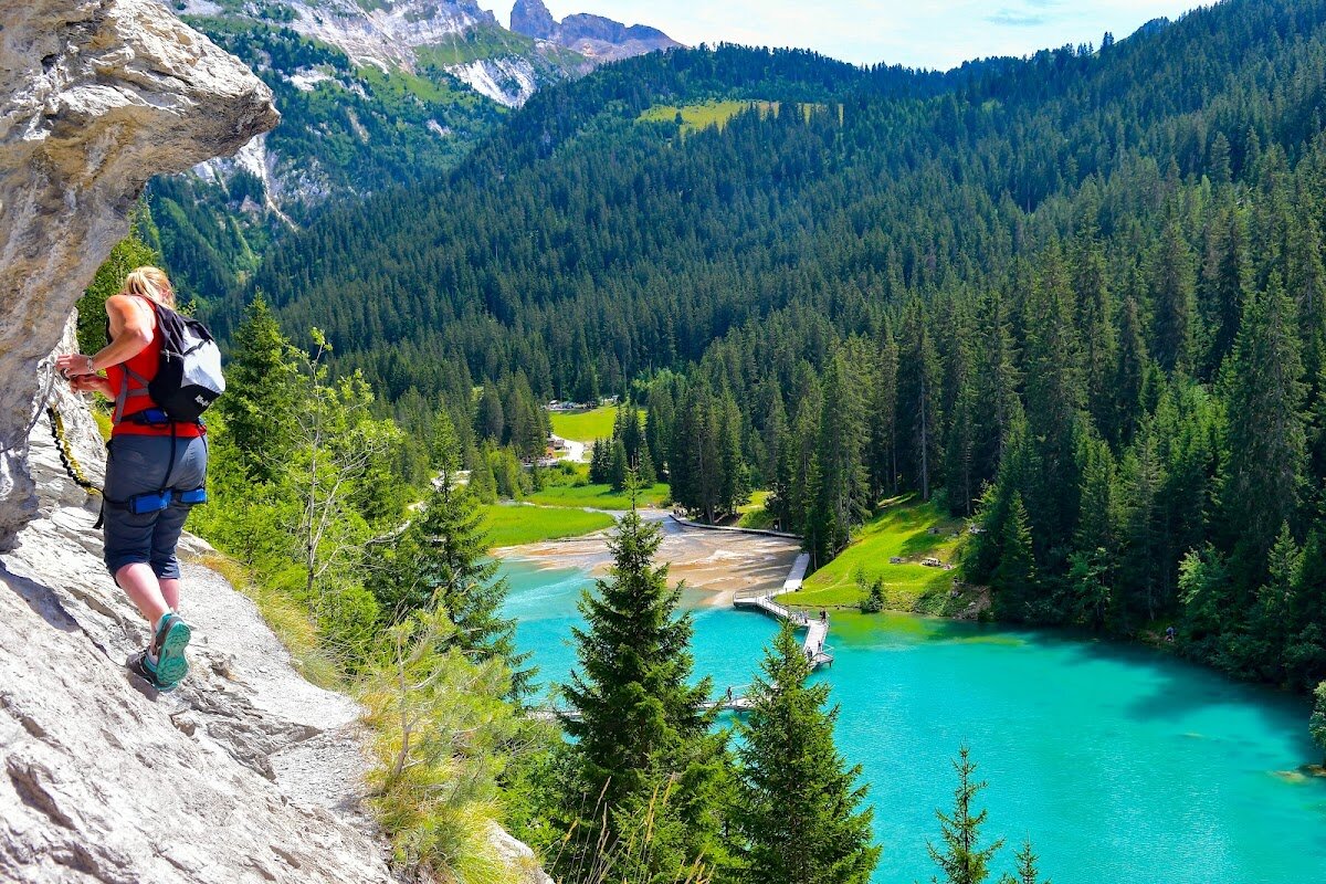 Via Ferrata du Lac de la Rosière – Lac de la Rosière, Courchevel (photo 1)