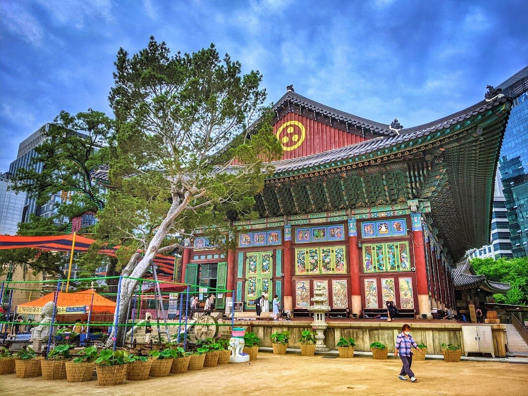 Visite du Temple Jogyesa – Temple Jogyesa, Jongno-gu, Séoul (photo 1)