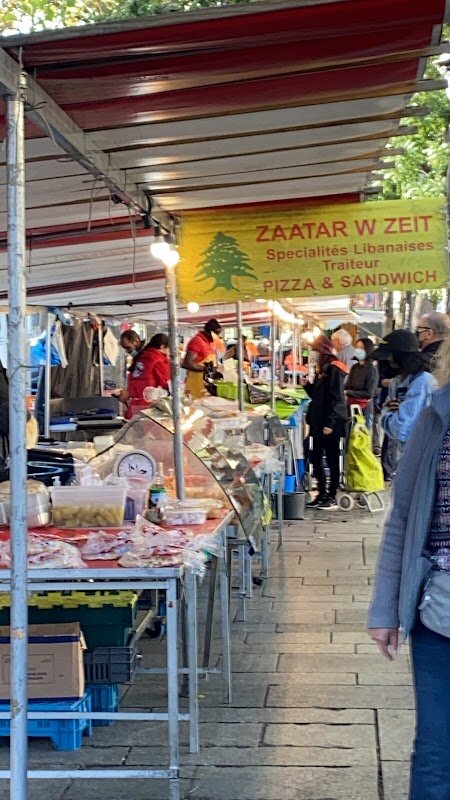 Visite d'un marché parisien – Marché Bastille (Bd Richard Lenoir, 11ème), Paris (photo 1)