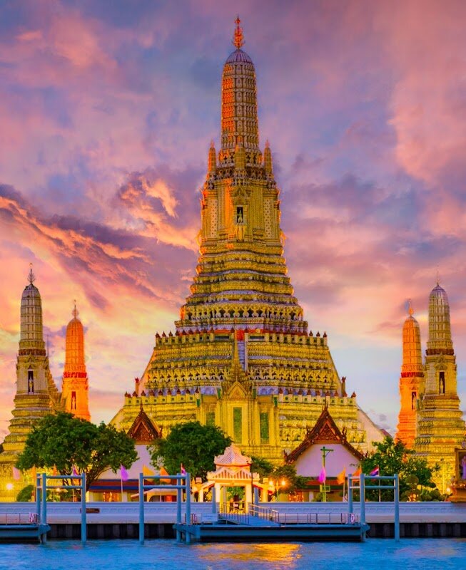 Visite Wat Arun et bateau Chao Phraya – Thonburi, Bangkok (photo 1)