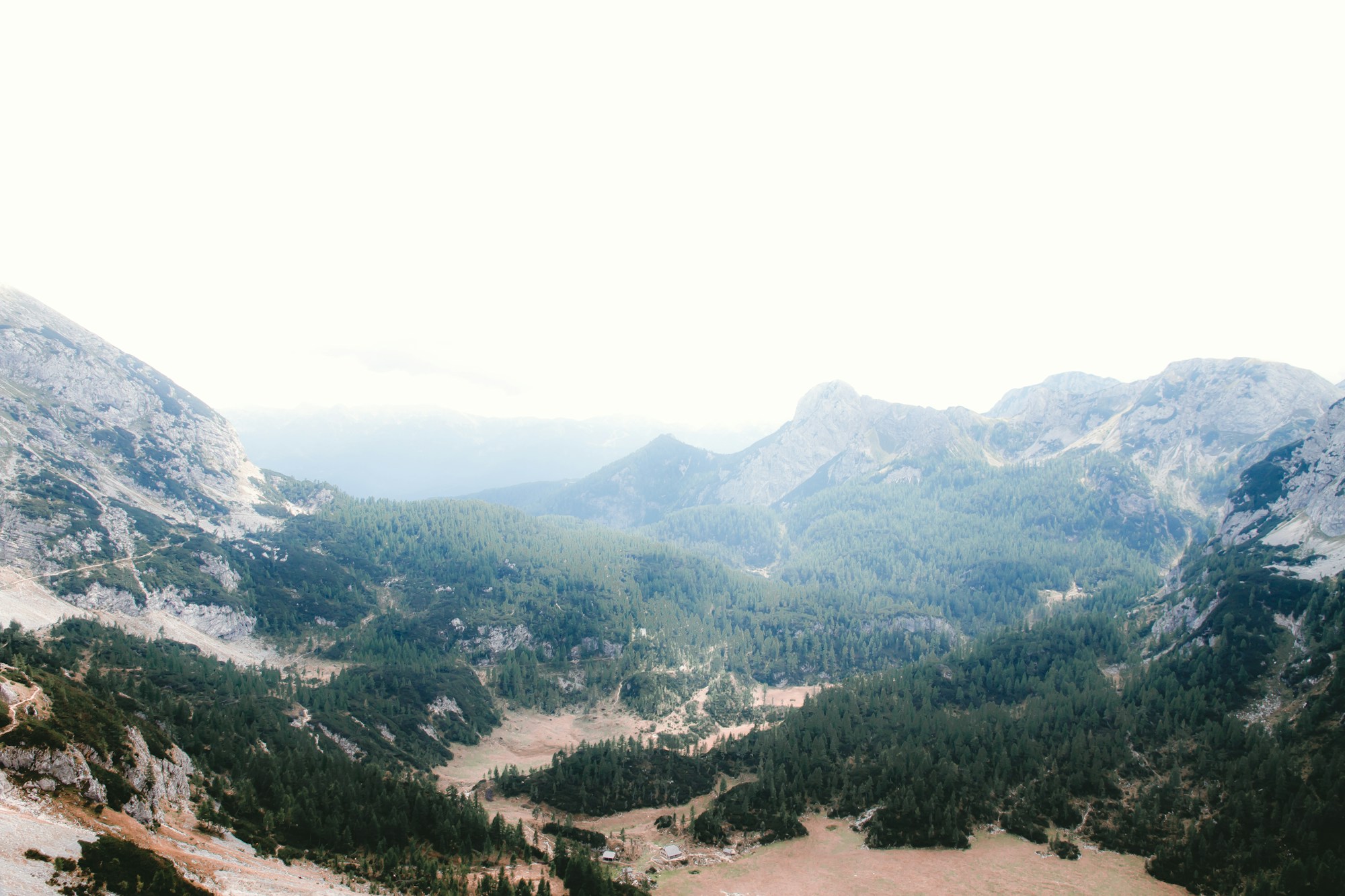 Paysage alpin du Parc National du Triglav, Slovénie