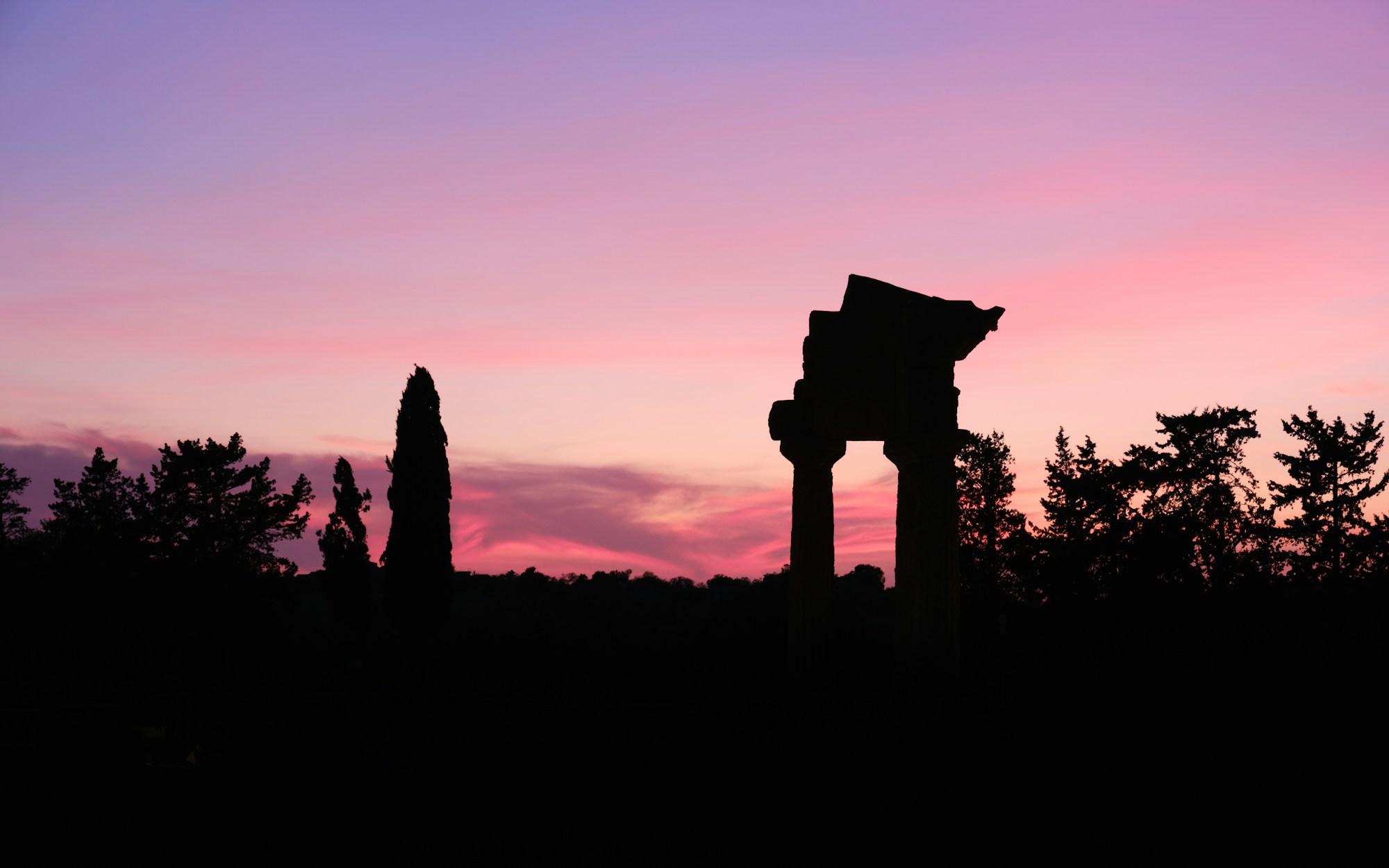 La Vallée des Temples d'Agrigente en Sicile - temples grecs inscrits à l'UNESCO