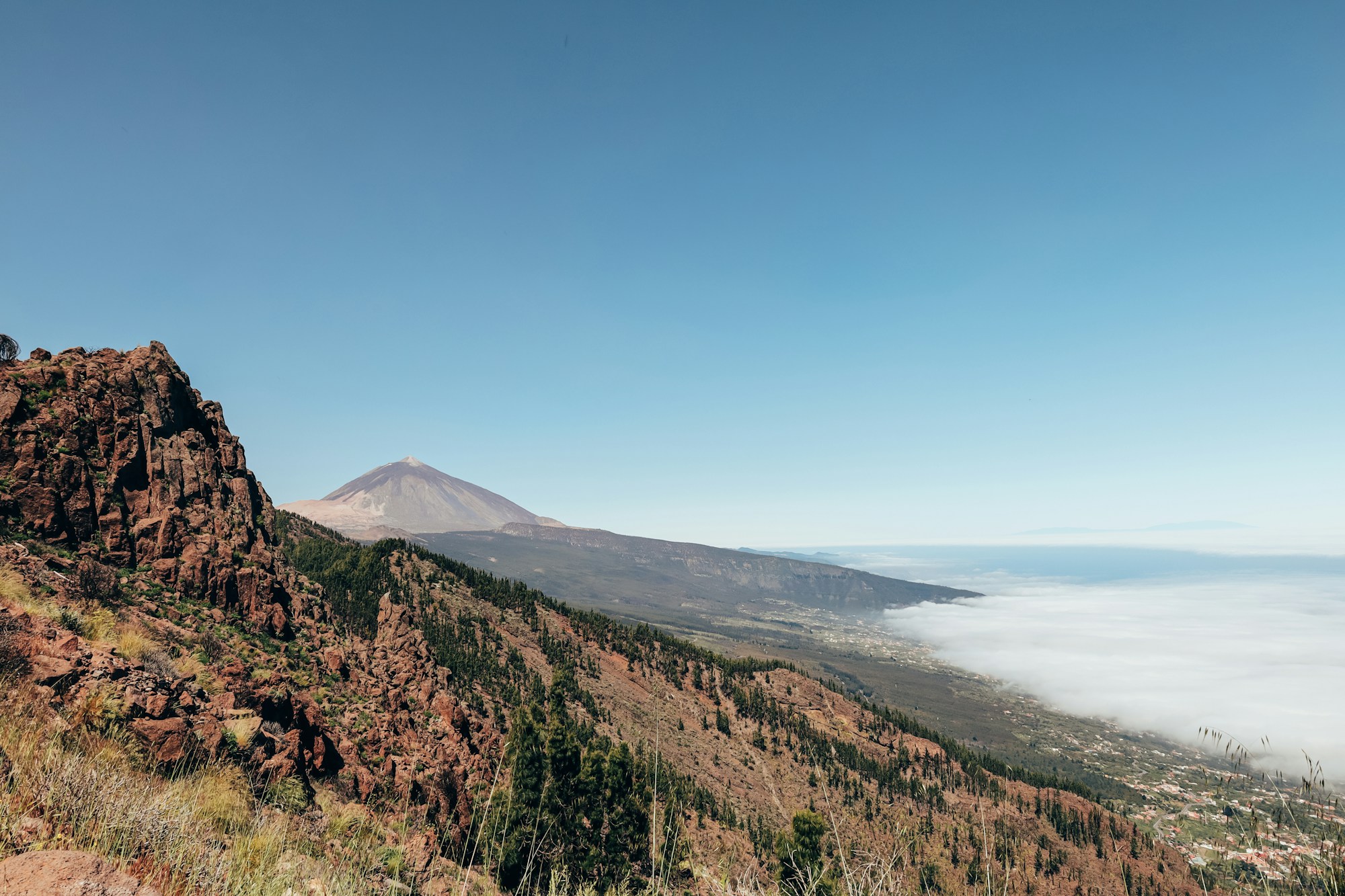 Volcanic landscape of the Canary Islands - Teide Tenerife