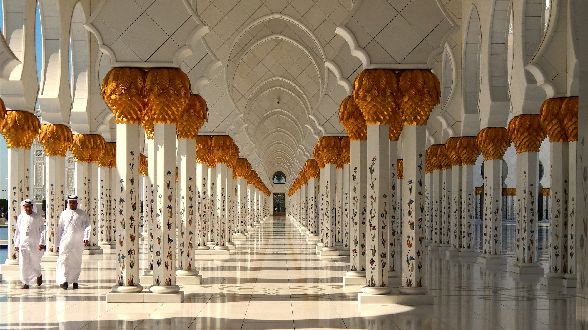Mosquée Sheikh Zayed à Abu Dhabi, Émirats arabes unis