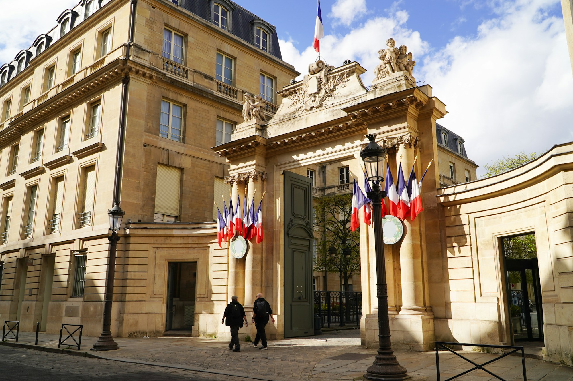 L'Assemblée nationale française, Paris, symbole de la République
