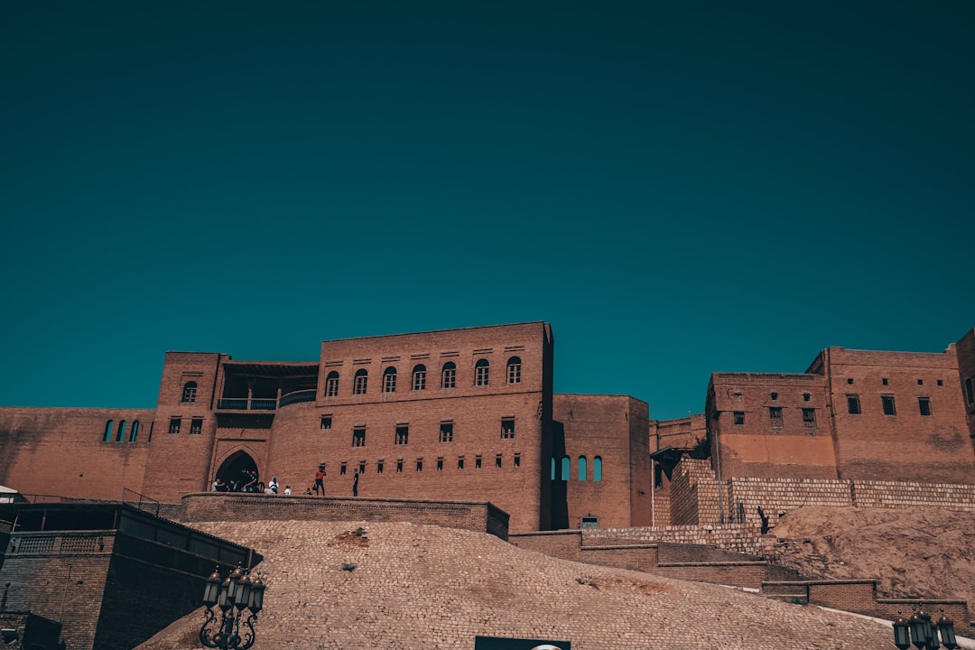 Traditional brick architecture in the old city of Erbil, Kurdistan