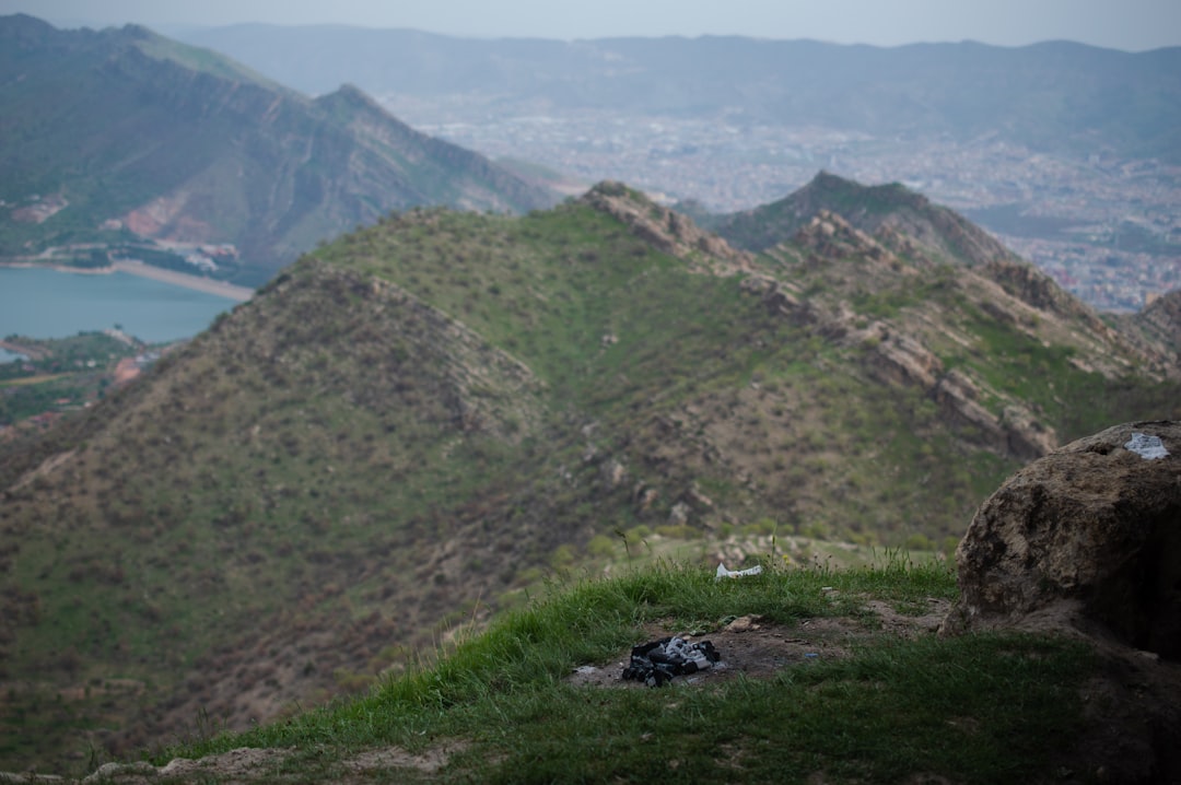 Green hills and mountainous landscape of Iraqi Kurdistan