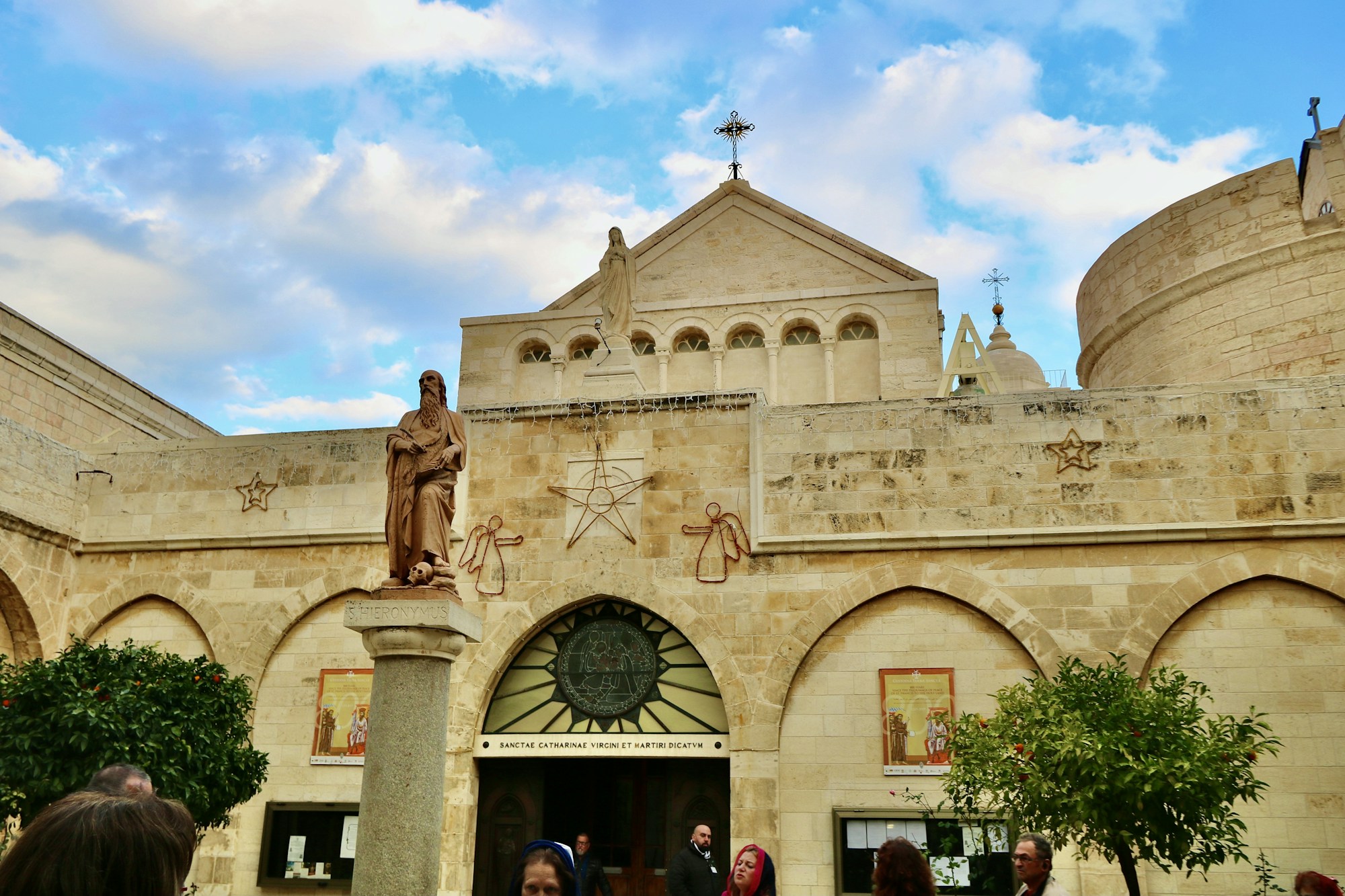 La basilique de la Nativité à Bethléem, Palestine