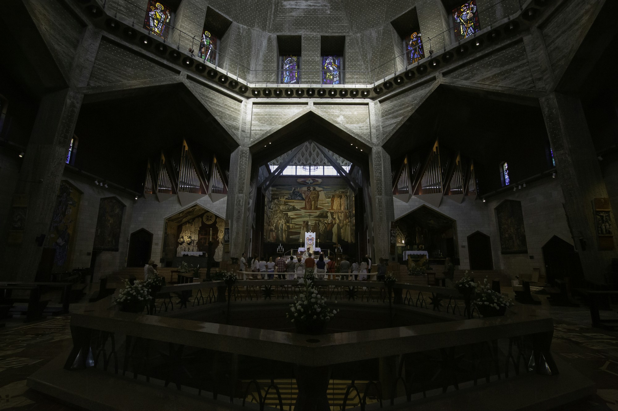 La basilique de l'Annonciation à Nazareth, Galilée