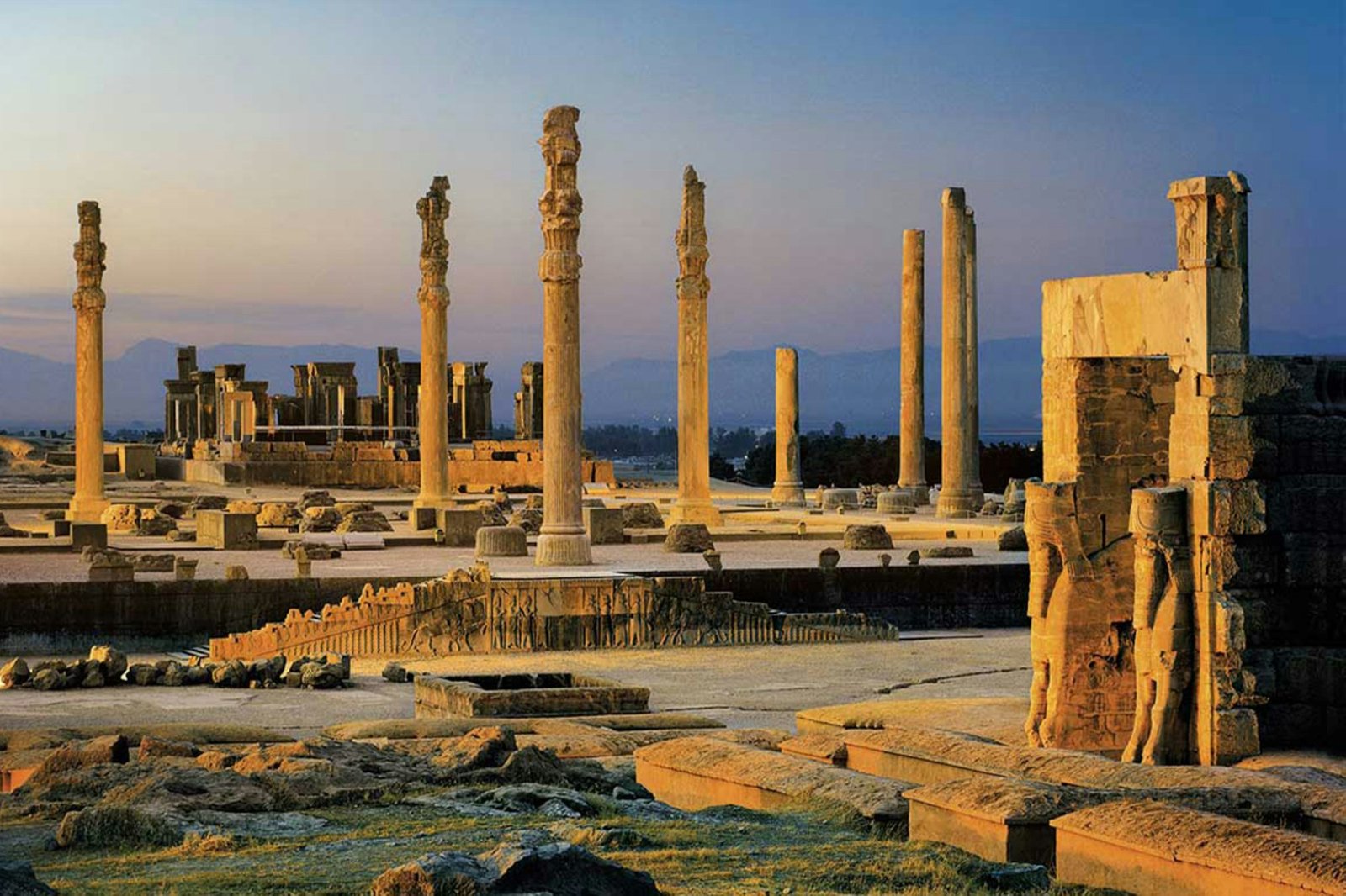 Persepolis, Iran — Gate of Nations, ceremonial capital of the Achaemenid Empire, UNESCO site