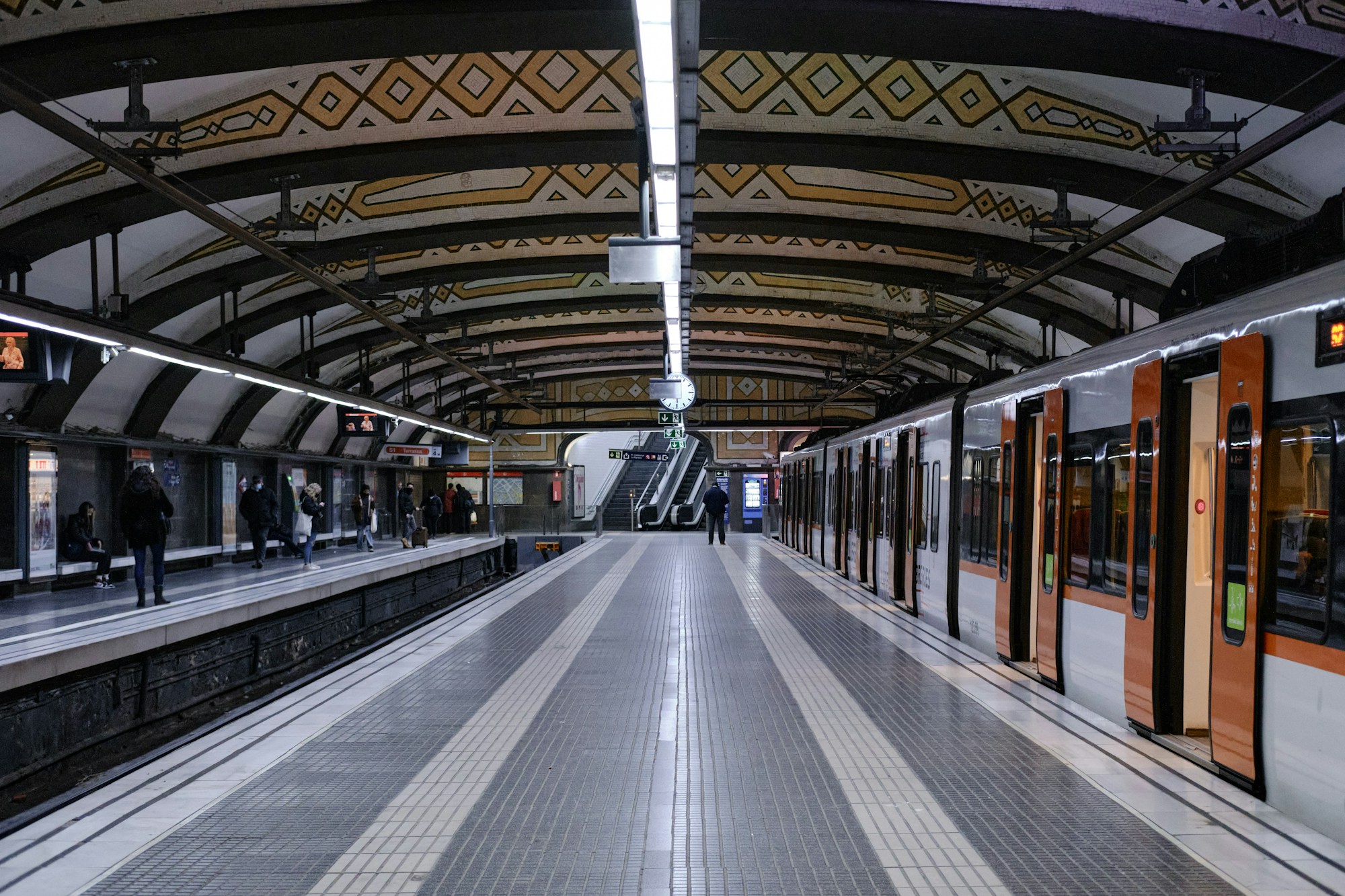 Station de métro de Barcelone, transport idéal pendant le Grand Départ TDF 2026